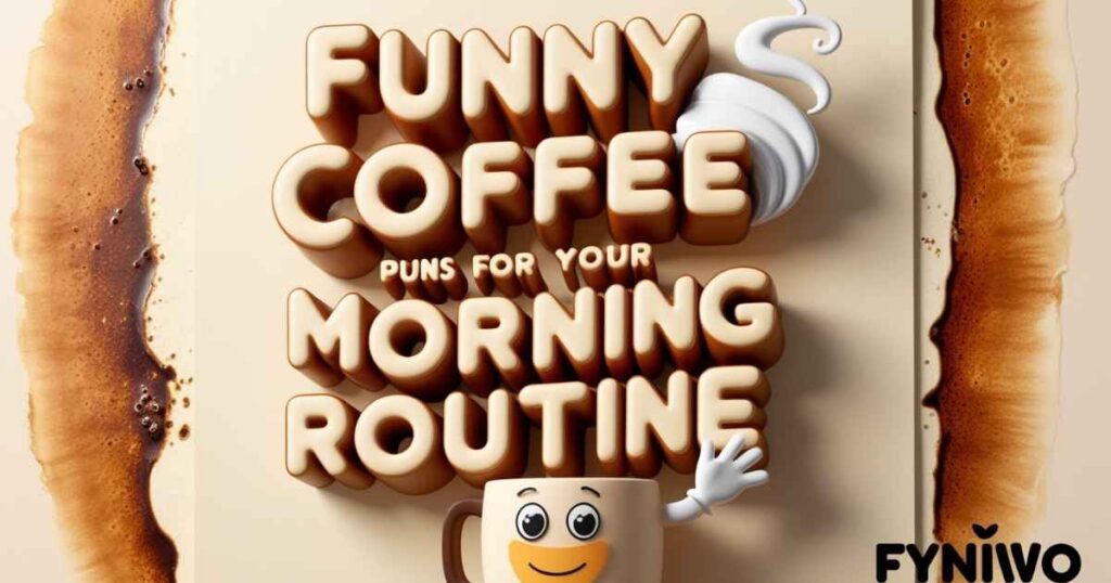 Funny Coffee Puns for Your Morning Routine