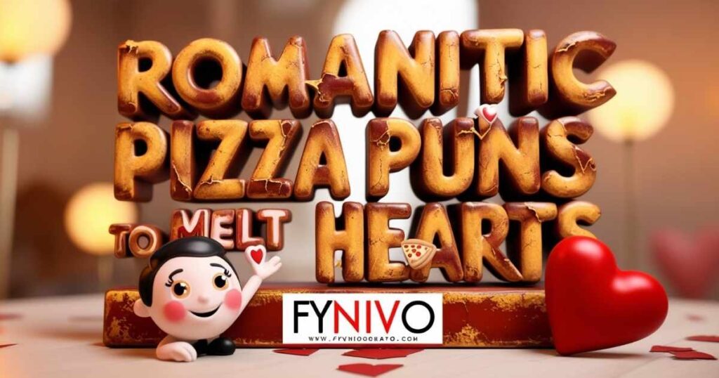 Romantic Pizza Puns to Melt Hearts