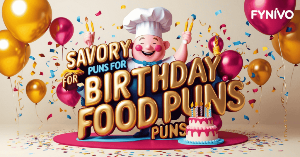 Savory Puns for BIRTHDAY FOOD PUNS