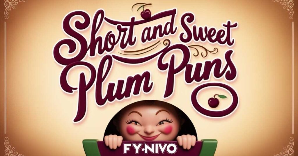 Short and Sweet Plum Puns