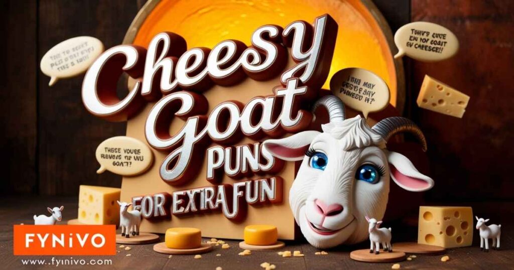 Cheesy Goat Puns for Extra Fun