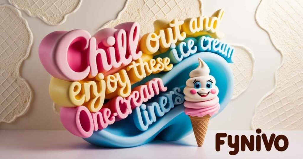 Chill Out and Enjoy These Ice Cream One-Liners