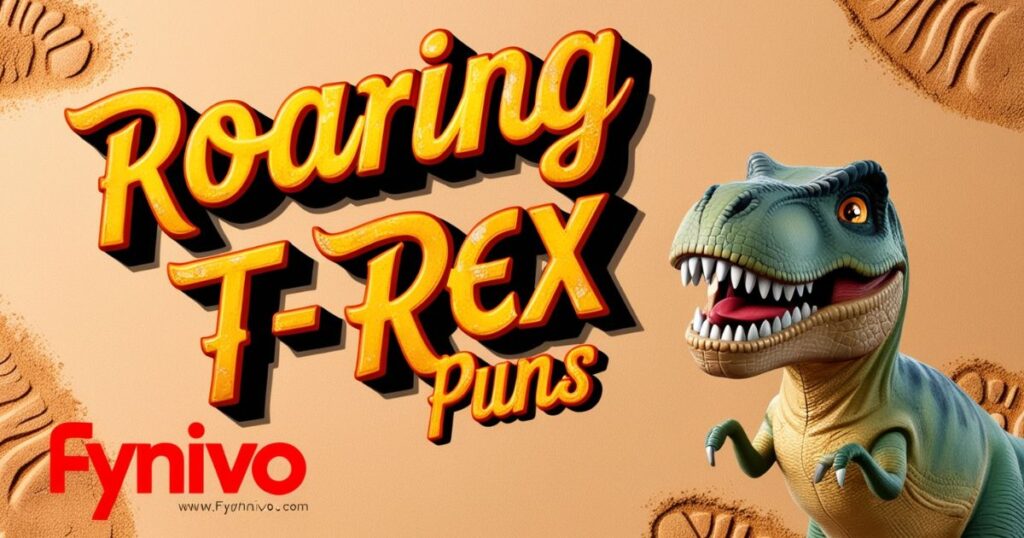 Roaring T-Rex Pun